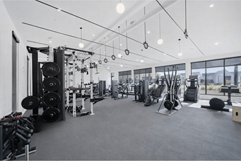 State-of-the-art fitness center